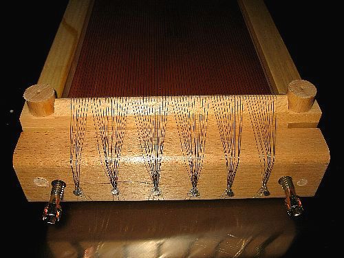 Chitarra (guitar) is a 1890 italian tool for cutting spaghetti