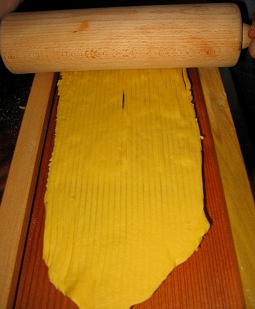 My New Italian Chitarra Pasta Cutter