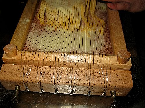 Vintage Italian Classic Pasta Maker for Spaghetti alla Chitarra